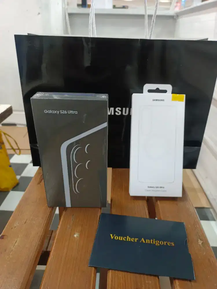 Samsung S26 Ultra Ram 16gb internal 1Tb warna cobalt violet BARU NETT