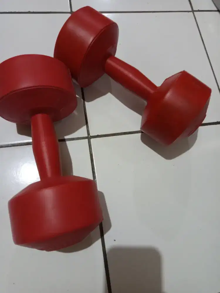 Dumbell 5 kg bahan PVC