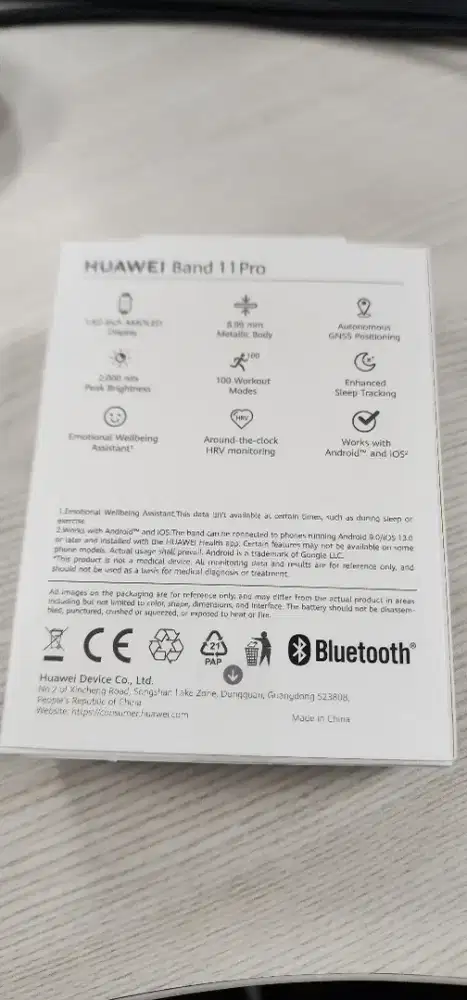 HUAWEI Smart Band 11 PRO segel garansi resmi