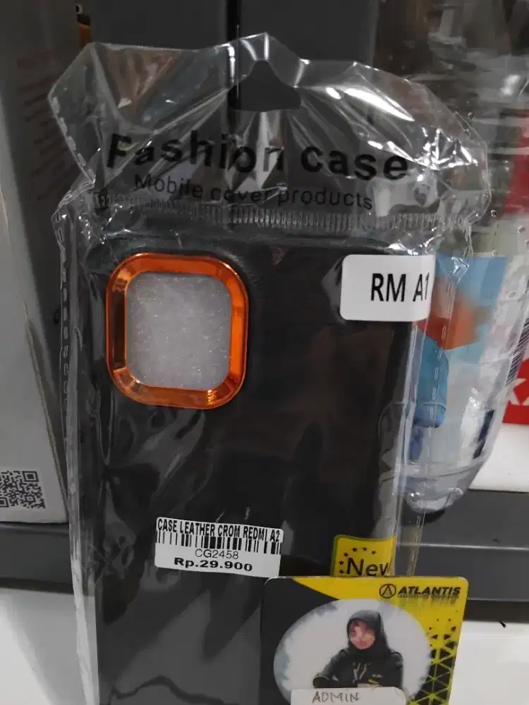 CASE LEATHER CROM REDMI A2 | ATLANTIS DAHSYAT