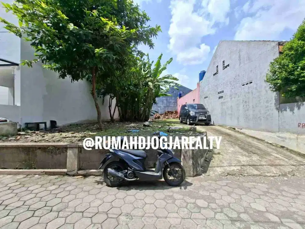 Tanah Cantik Strategis, 50 Meter Dari JL. Monjali Dalam Ringroad Dekat UGM