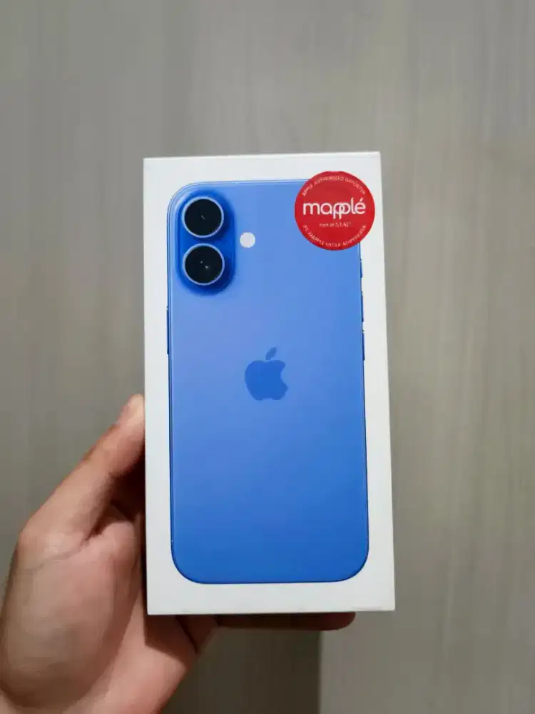 Iphone 16 128gb Ultramarine BNIB Resmi Segel