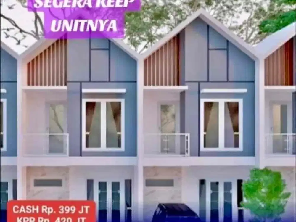 rumah baru 2lt 300jt an 2 kamar Surabaya