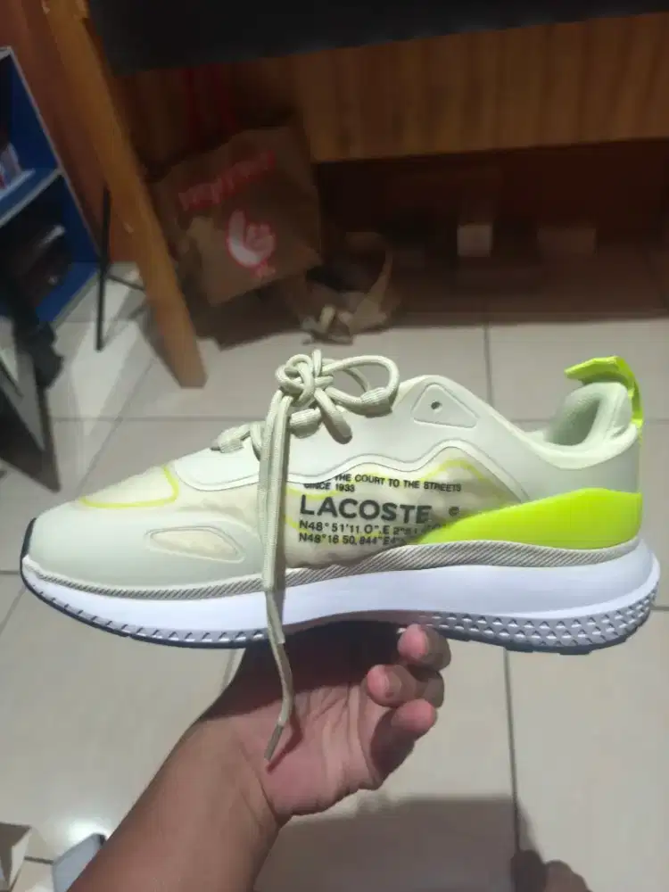 JUAL SEPATU LACOSTE BARU