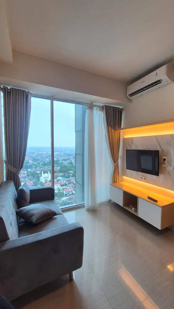 Apartemen Corner Studio Baru di Grand Kamala Lagoon - Langsung Pemilik