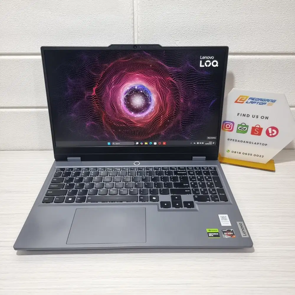 LENOVO LOQ 15ARP9 RYZEN 7-7435HS 12GB/512GB RTX 4050 6GB GDDR6