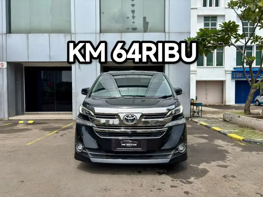 Toyota Vellfire G ATPM 2016 AT 2.5, Km 64Ribu (Alphard)