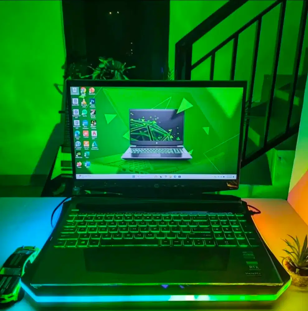 HP PAVILION 15 F44 GEN 10 [RAM 16GB SSD 256GB RTX 2060 VRAM 6GB]