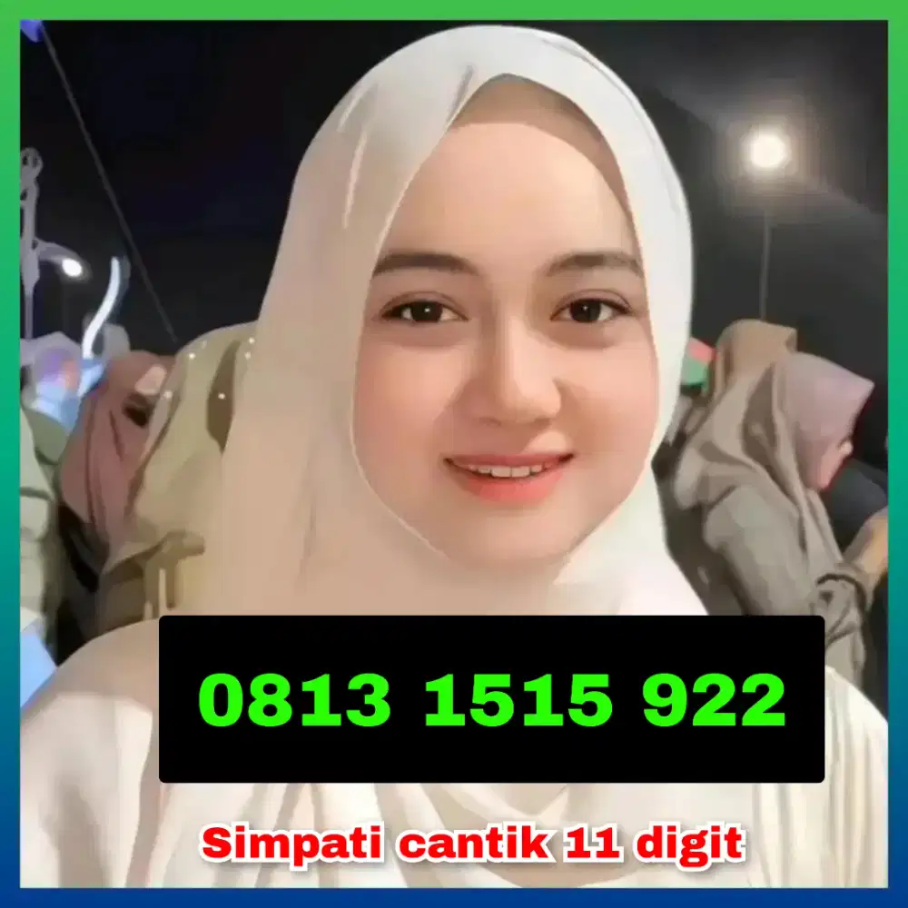 Nomor cantik simpati Telkomsel 11 digit