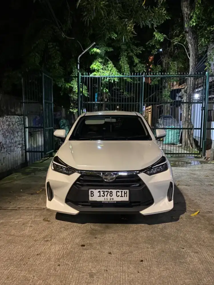 Toyota agya 2023 G A/T km 10 ribuan new model pjk pig istimewa record