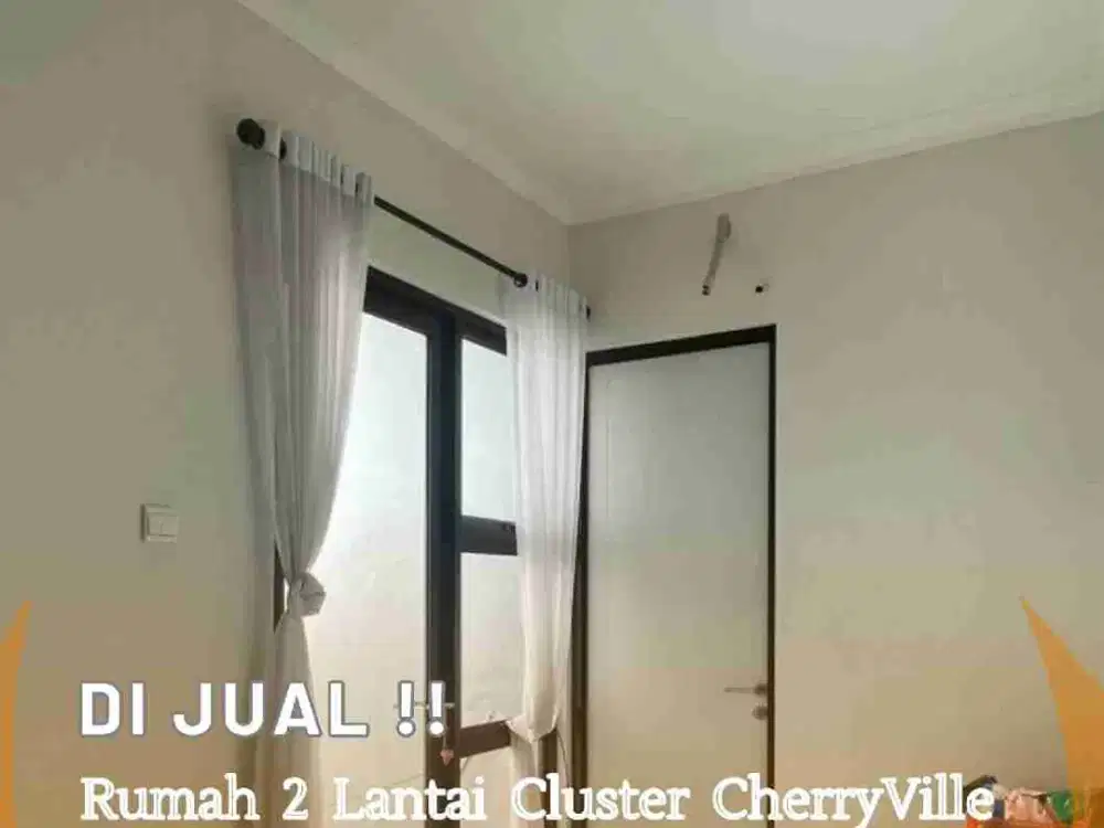 DI JUAL Rumah 2 Lantai Cluster CherryVille Grand Wisata Bekasi