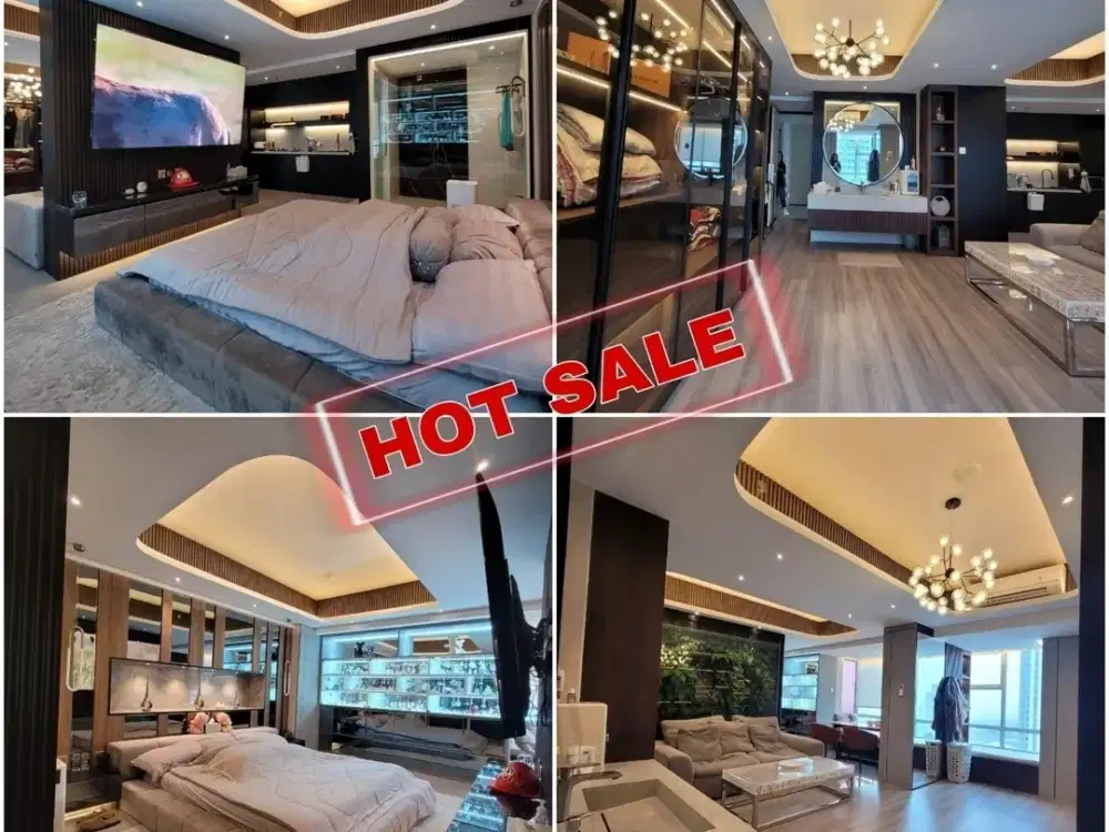 FURNISH LUX, FULL Renovasi, Apartemen Anderson Luas 84 m2 dkt lariz