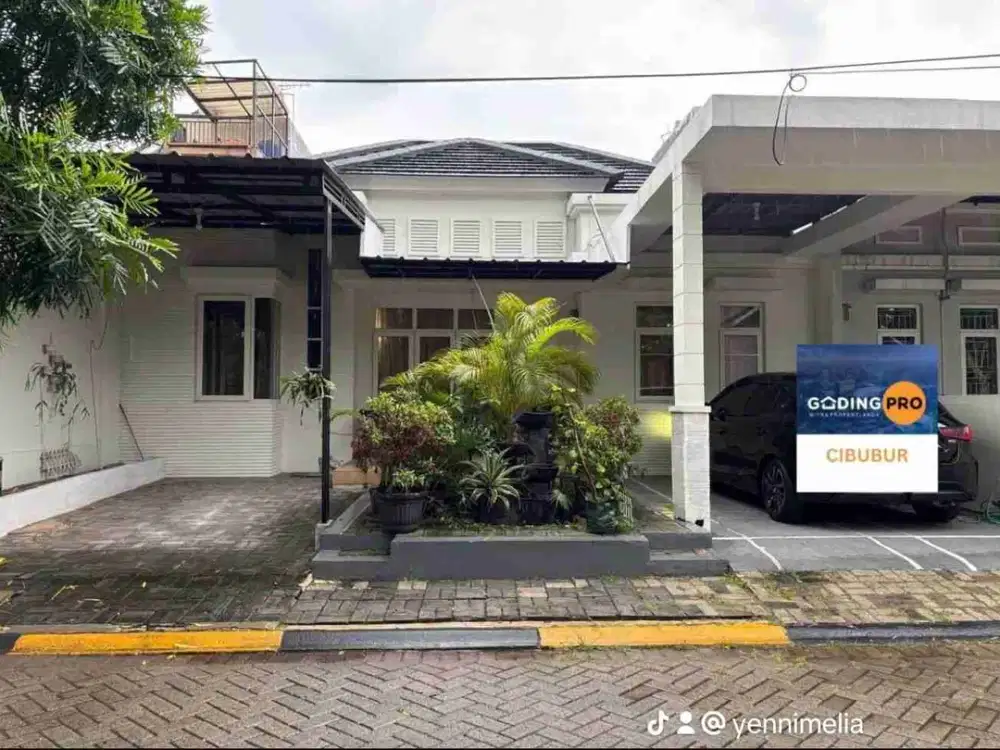 JUAL RUMAH CIBUBUR COUNTRY SHM SIAP HUNI