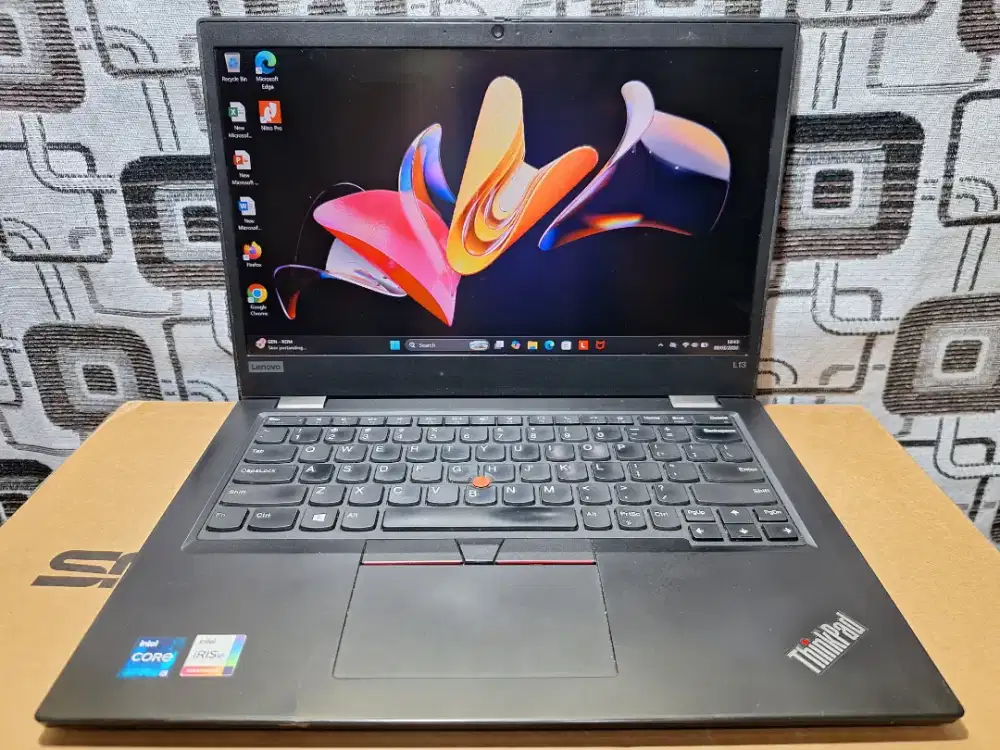 Laptop Lenovo Thinkpad L13 Core i5 gen 11 layar FHD slim siap pakai