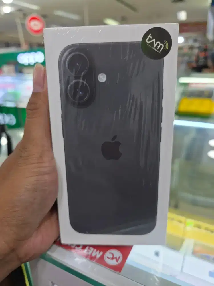 Iphone 16 128gb 5g baru segel resmi ibox bisa tukar tambah dan kredit