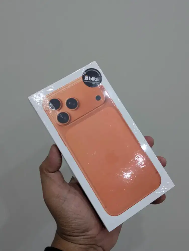 Iphone 17 promax 256 gb orenge new garansi resmi