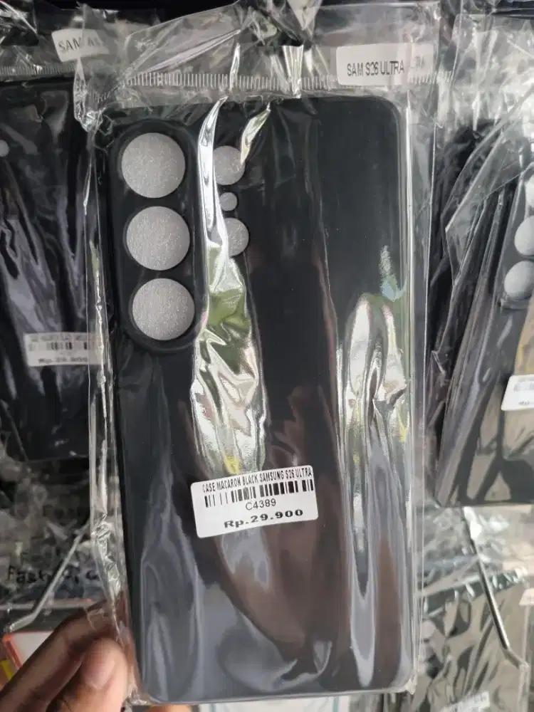 CASE MACARON BLACK SAMSUNG S26 ULTRA ATLANTIS DAHSYAT