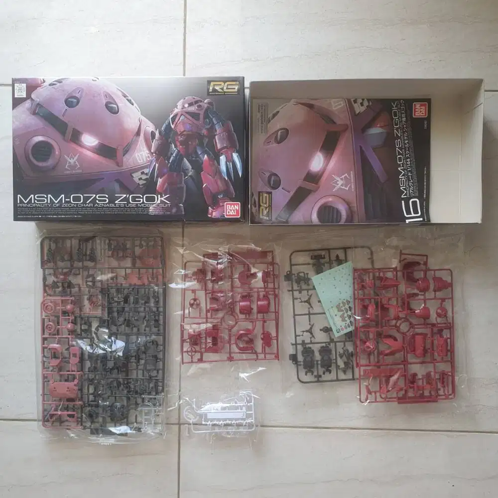 Bandai RG 16 MSM-07S Z'Gok (Principality of Zeon Char Aznable's Use)
