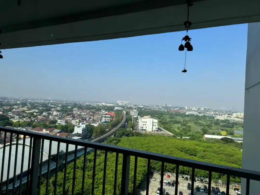 DISEWAKAN CEPAT APARTMENT CALLIA FULL FURNISHED LANTAI ATAS