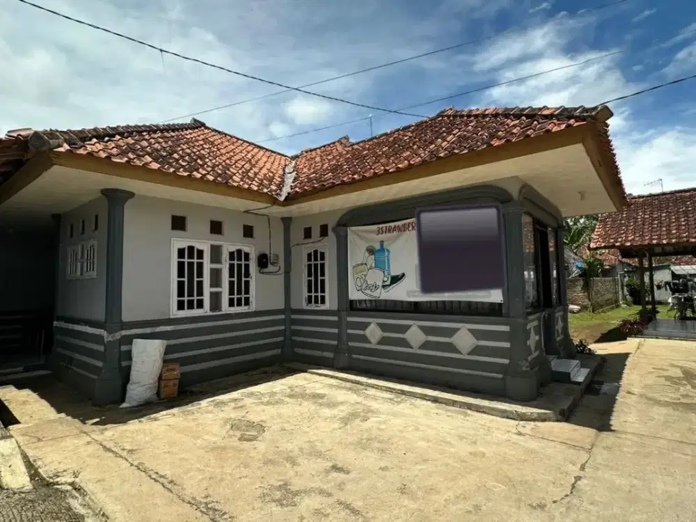 Dijual Murah Rumah + Kebun Dekat Akses Tol Darangdan Purwakarta