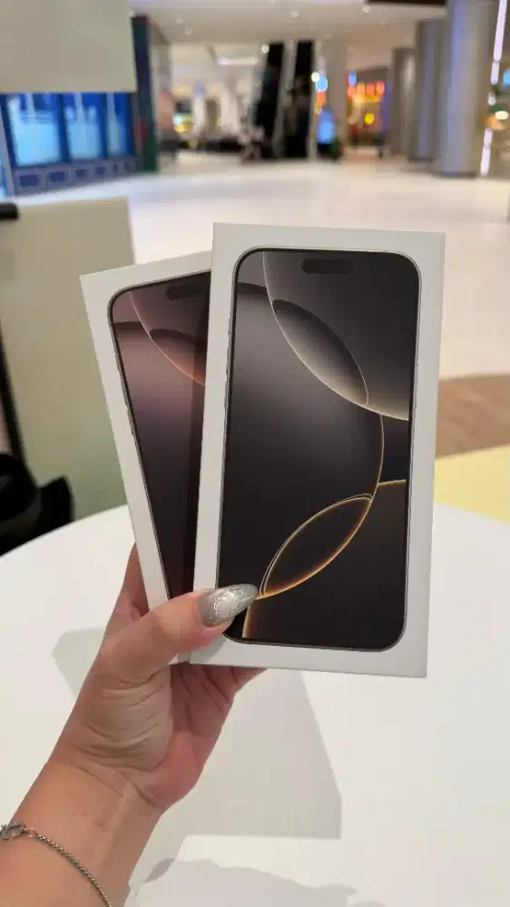 Iphone 16 ProMax 256 New Natural dan Desert