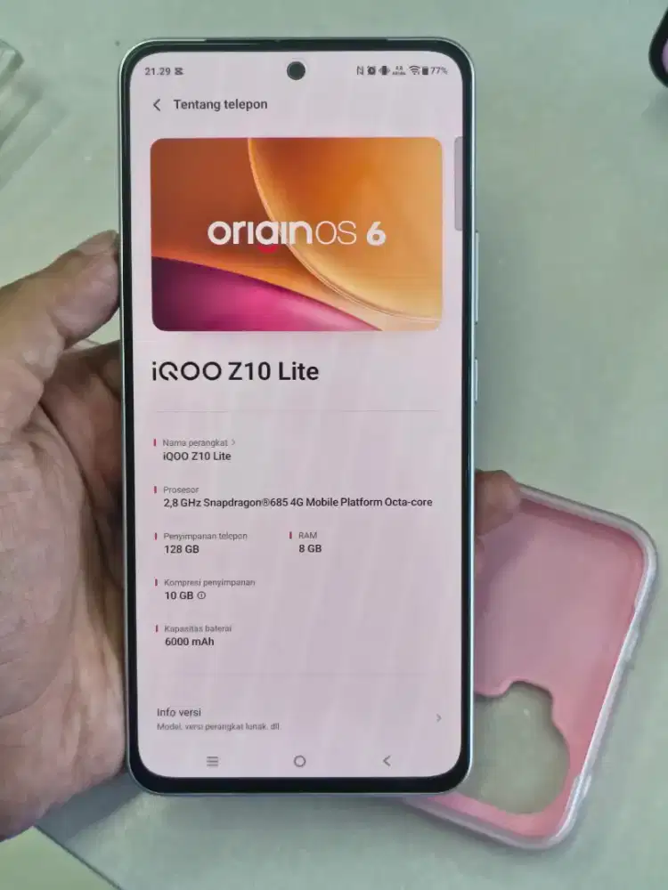 Iqoo z10 Lite fulset