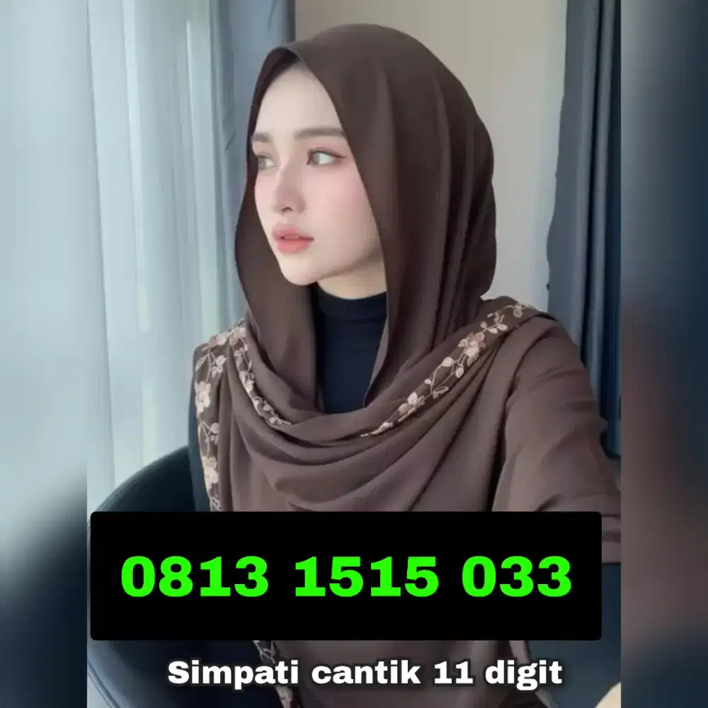 Nomor cantik simpati Telkomsel apik 11 d