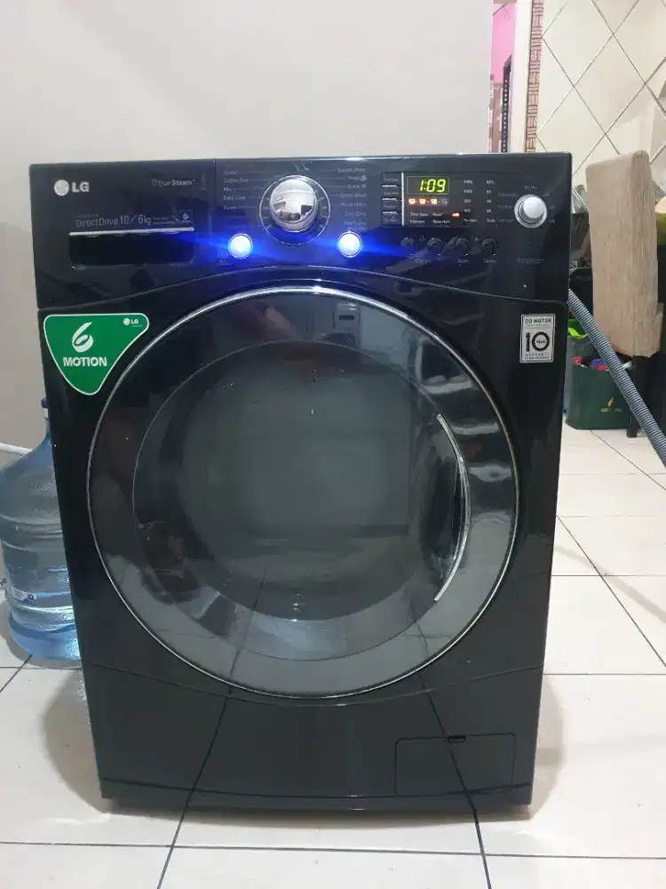 Dijual Mesin Cuci LG WD-P1410RD6 Front Load 10/6KG