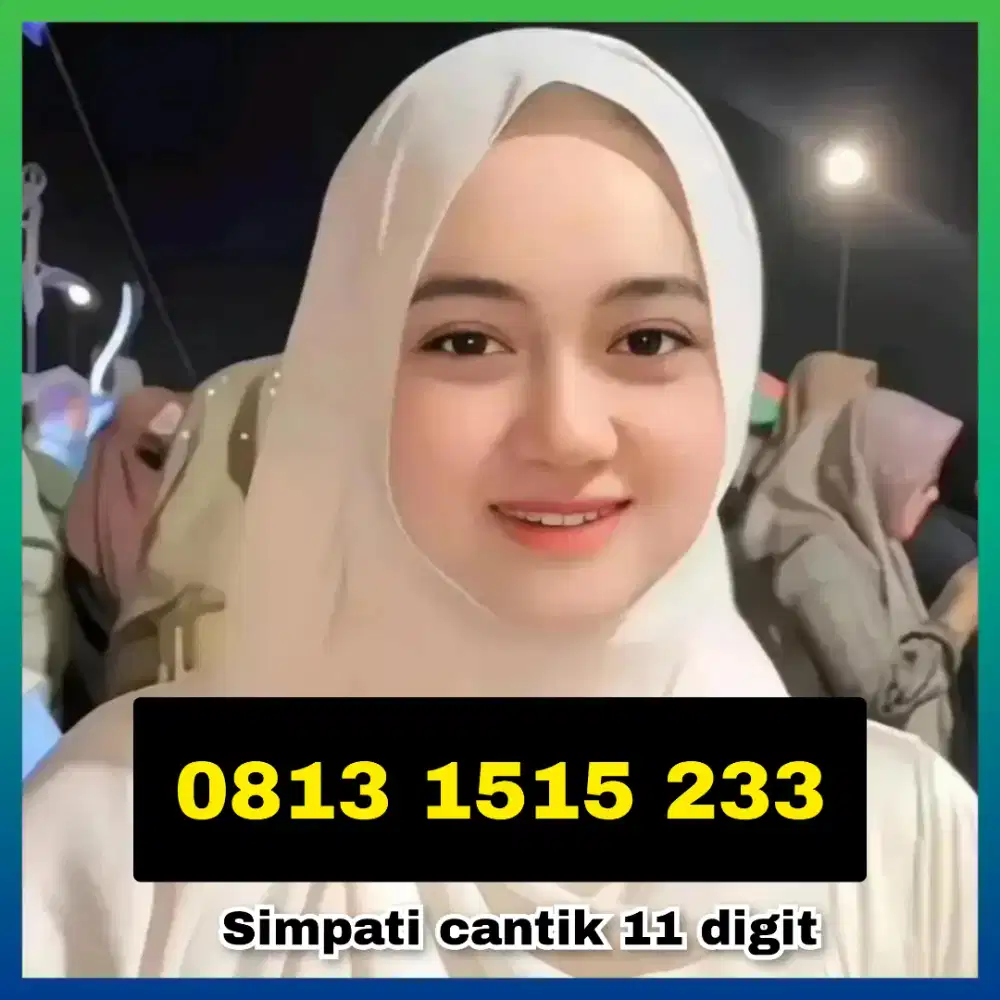 Nomor cantik simpati Telkomsel flash 11D j