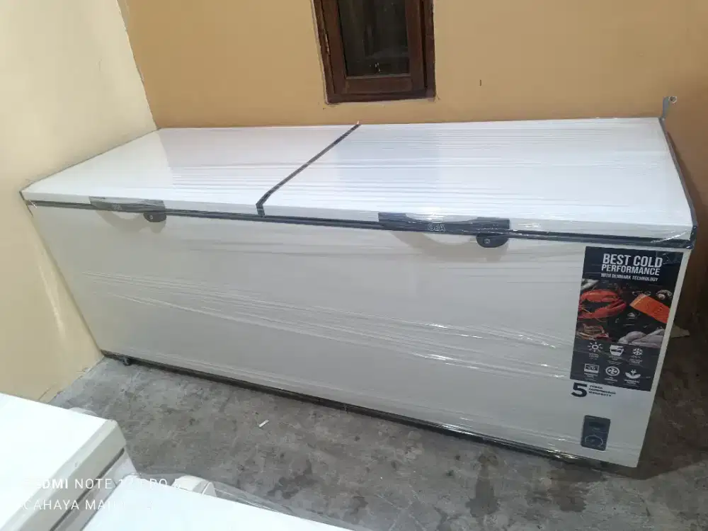 Gea frezeer box 1200 liter dobel compresor like new