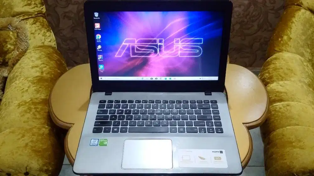 Laptop Gaming Grafis NVIDIA Asus A442UF i7 8550U Ram 8GB SSD 256GB+1TB