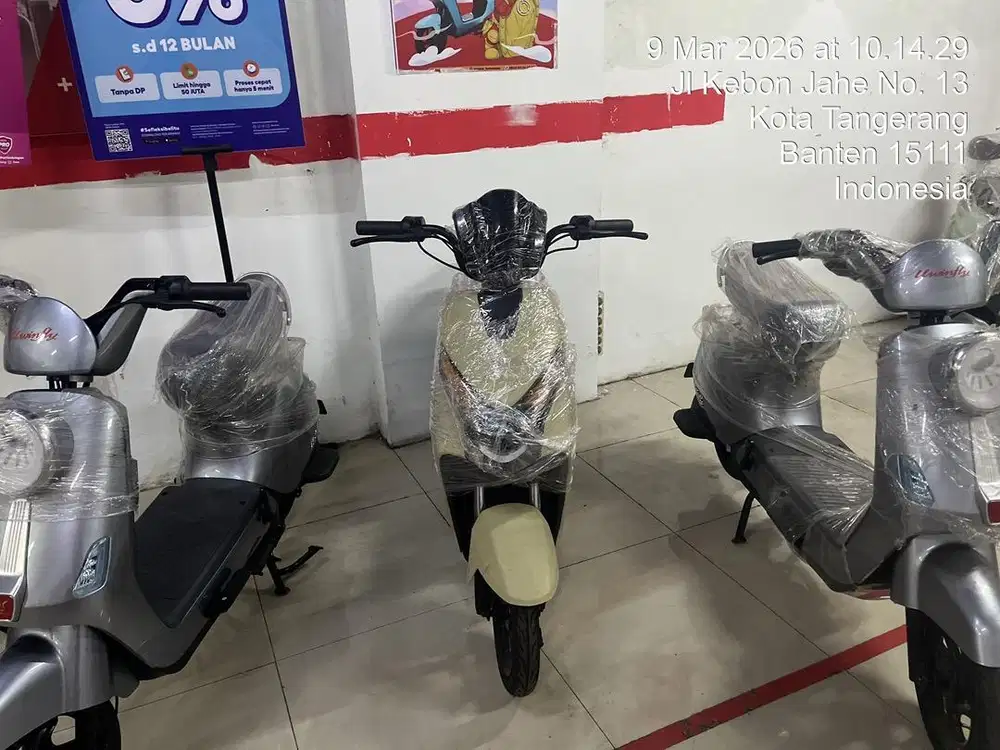 Sepeda Listrik Uwinfly Bisa Cash dan Kredit