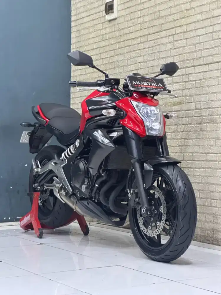 MOGE MURAH HARGA TERJANGKAU‼️ KAWASAKI ER6N 2012 NOPOL AG MULUS LOW KM