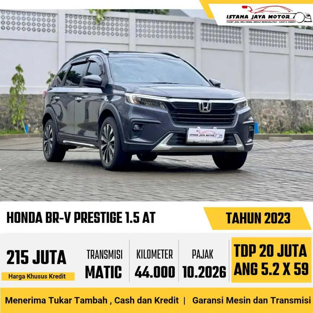 [TERMURAH] Honda BR-V 1.5 Prestige Automatic 2023
