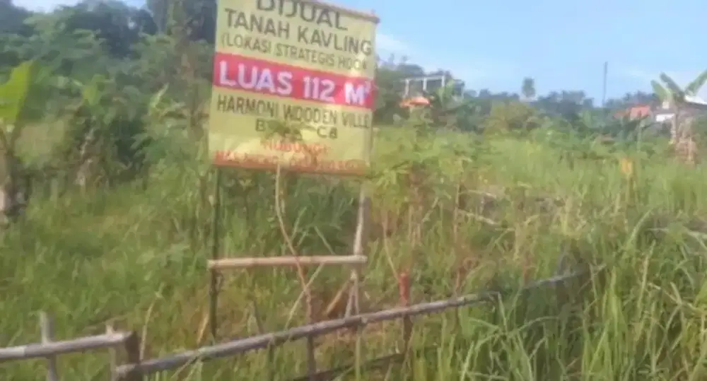 Dijual Tanah Murah Bisa bangun villa