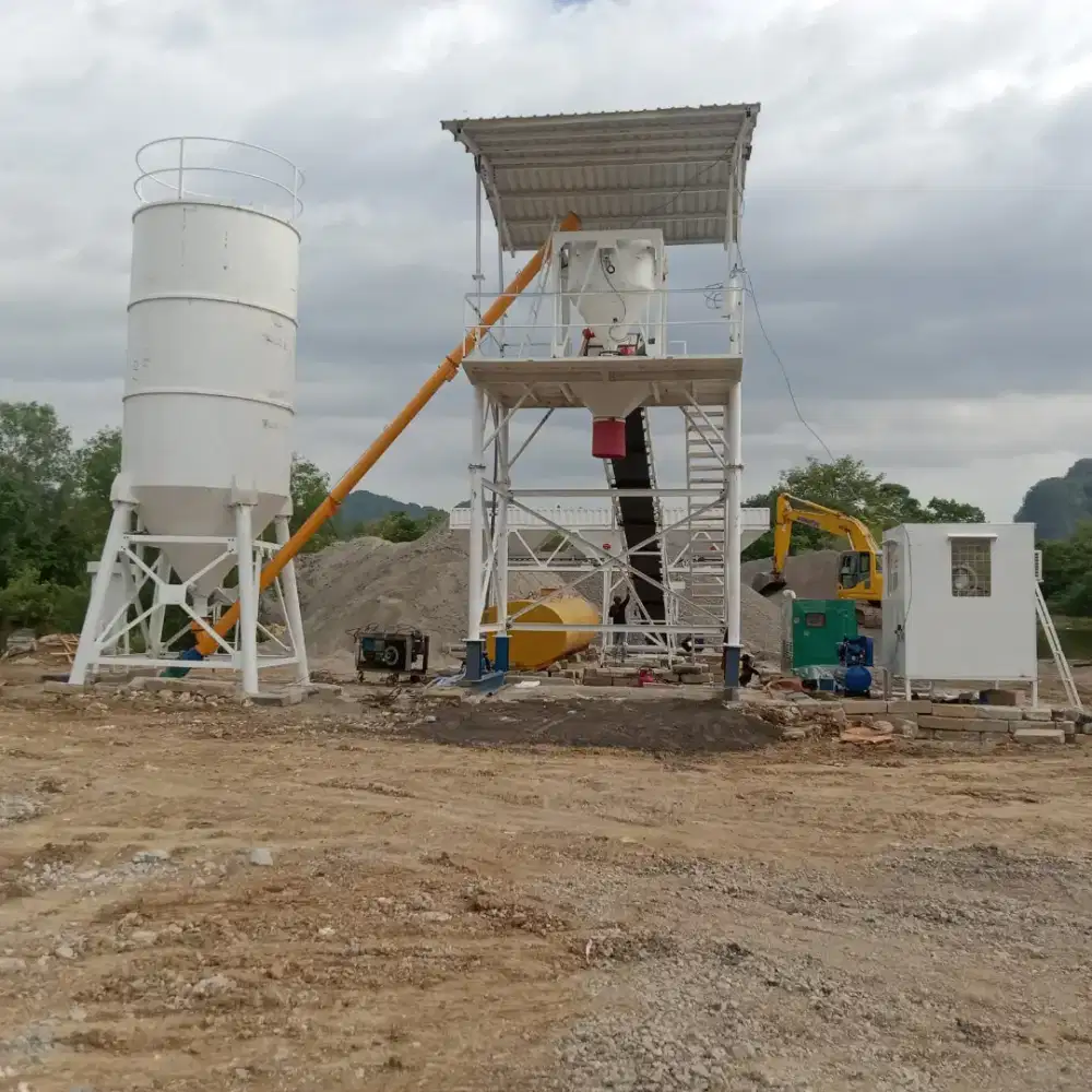 Batching Plant DRY/WET Mix Kolaborasi Baru dan Second