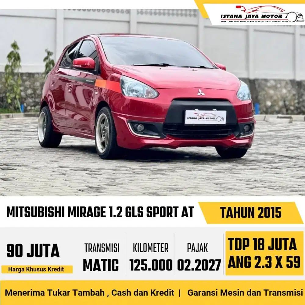 FULL MODIF Mitsubishi Mirage 1.2 GLS Sport AT 2015