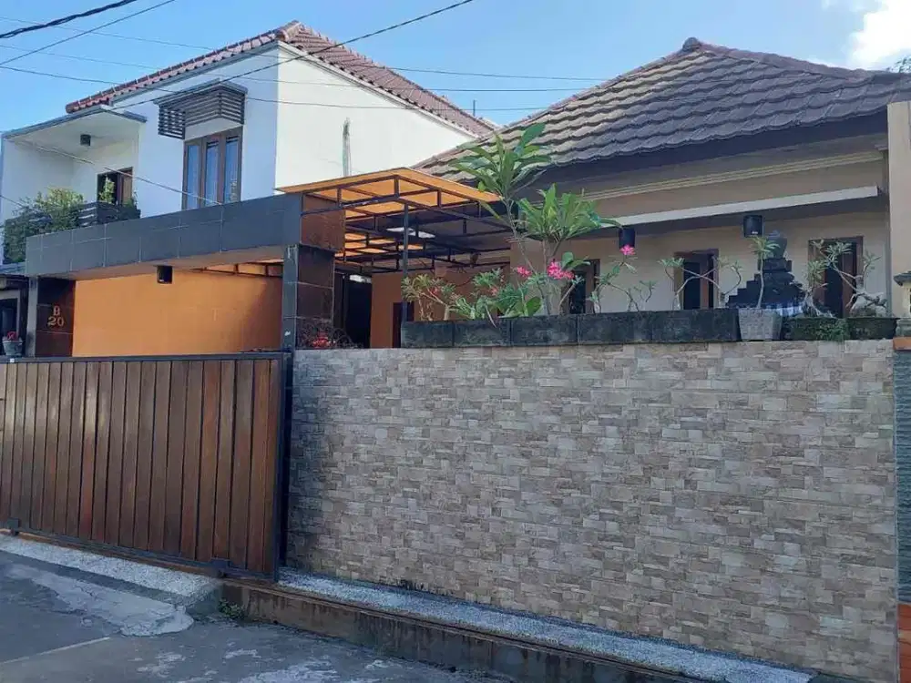 RUMAH LANTAI 1 AREA JALAN NANGKA UTARA BERADA DIKAWASAN PERUMAHAN ELIT
DENPASAR 
PUSAT KOTA