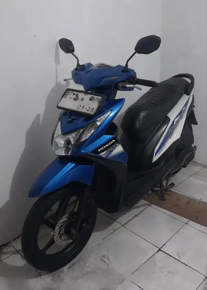 Honda Beat FI th 2013 Gress, Surat Lengkap DKI