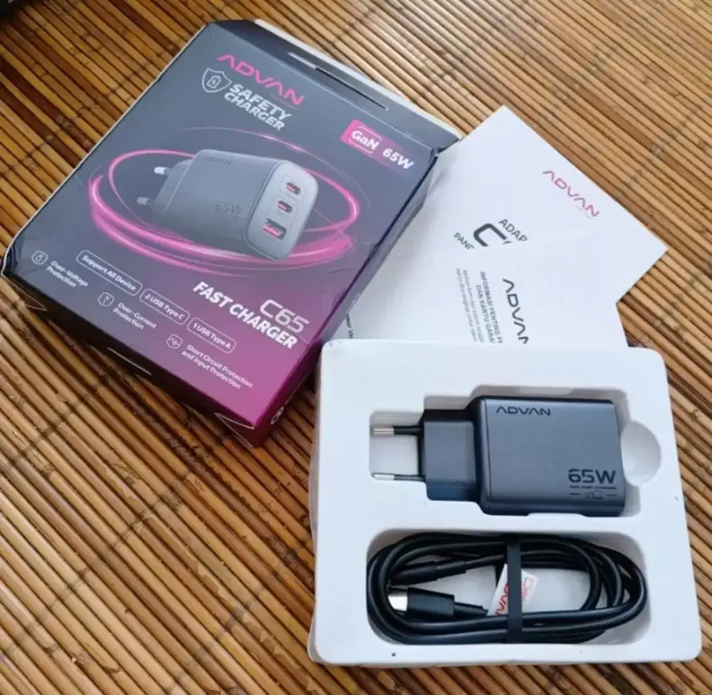 Charger Advan C65 GaN 65watt