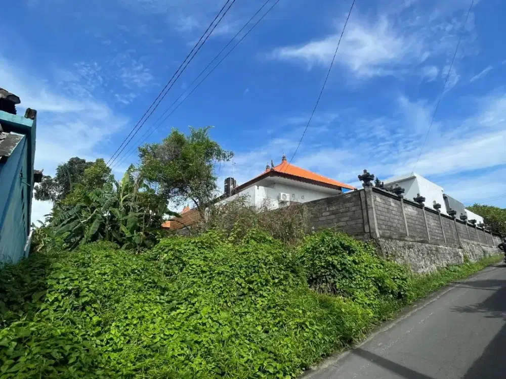 Dijual tanah ukuran kecil di jalan utama tumbak bayuh