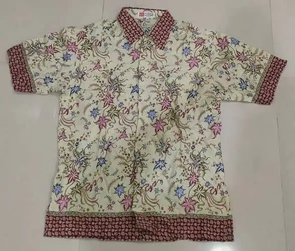 Kemeja Baju Batik Khas Motif Batik Ukuran XL