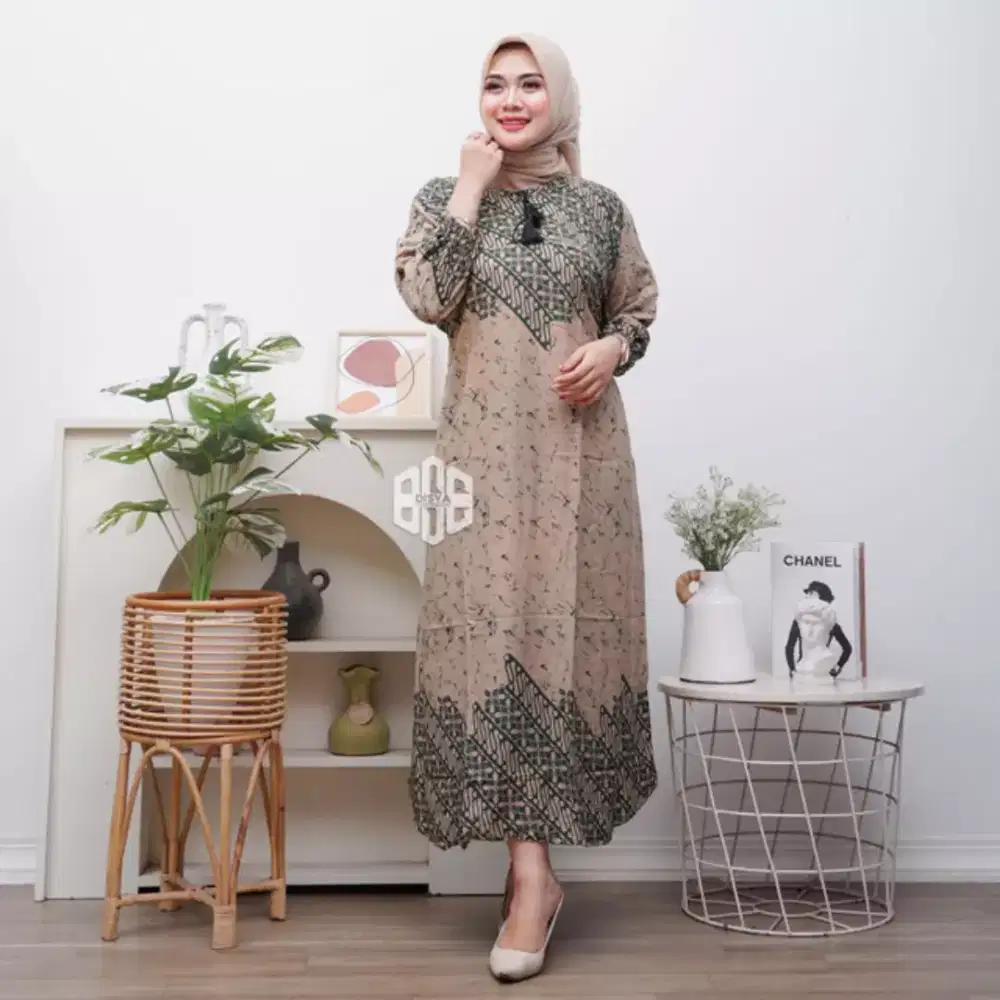 Busana Cantik Idul Fitri  Gamis Rayon Premium ~DISYA~