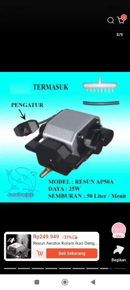 Aerator Resun 50a