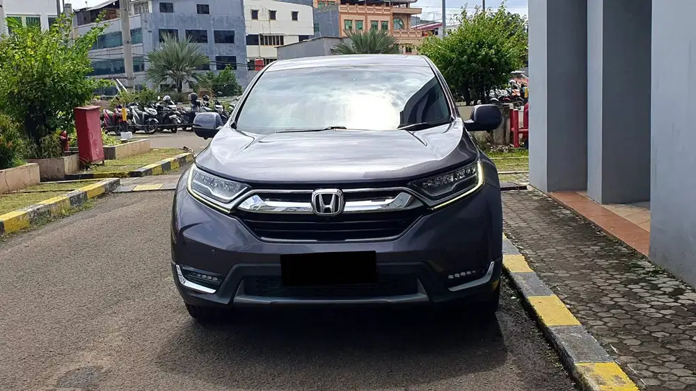 Honda CRV CR-V CR V 1.5 Turbo Prestige Abu 2018 Low KM Record Garansi
