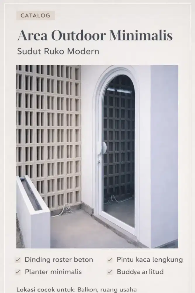 Pintu Aluminium Jendela Aluminium