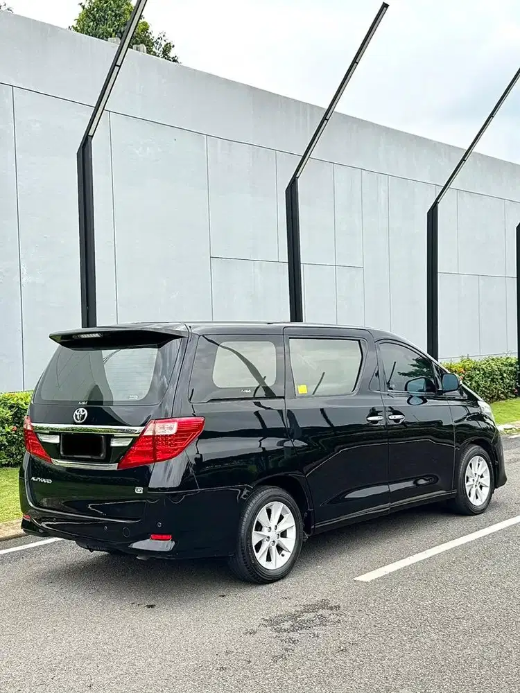 MASIH PLASTIKAN! Toyota Alphard G 2.4 A/T 2012