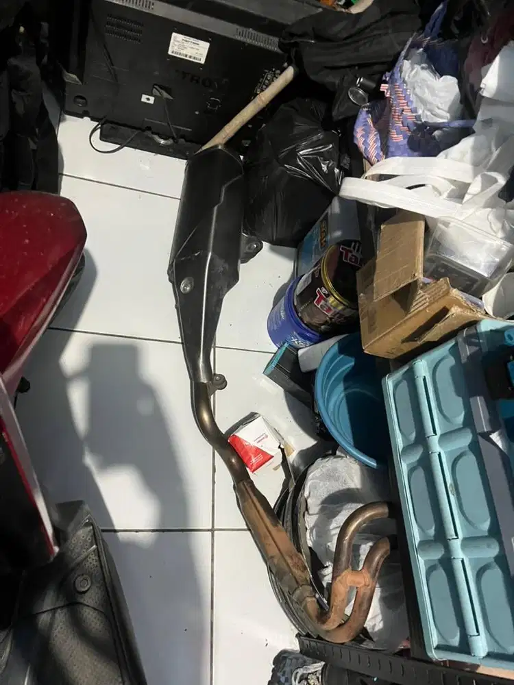 Knalpot std ninja 250 2silinder