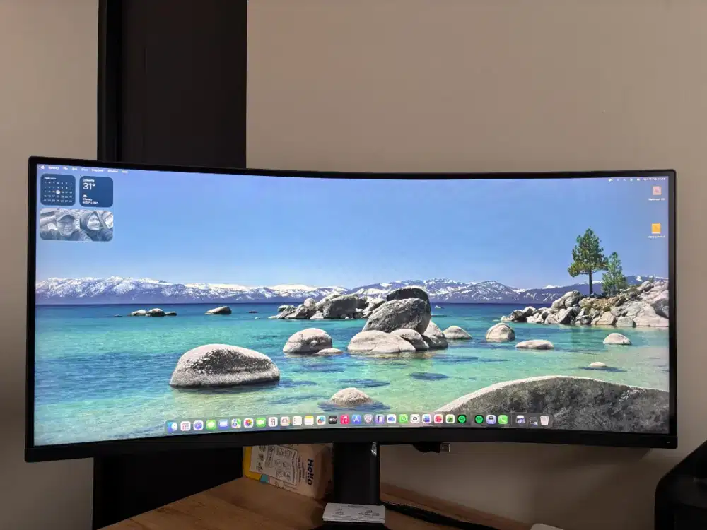 Xiaomi Mi Curved Gaming Monitor 34 WQHD Layar Ultra Wide 144 Hz