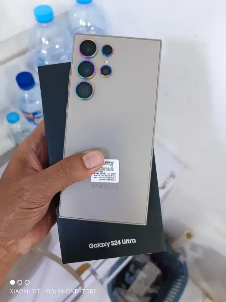 Samsung s24 ultra 5g 12/256 mulus dan lengkap semua bawaan aslinya